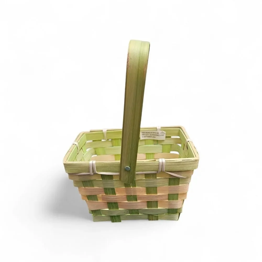 Bamboo Woven Baskets - Set Of Three